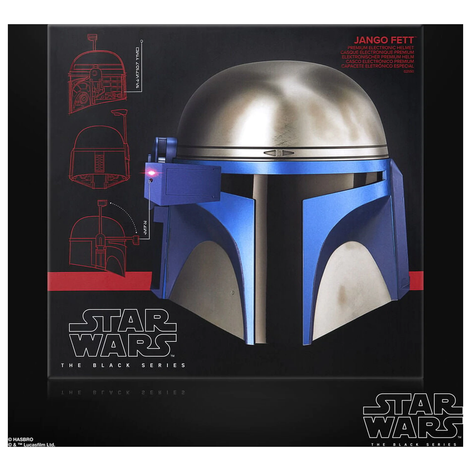 Star Wars The Black Series Premium elektronischer Helm Produktfoto