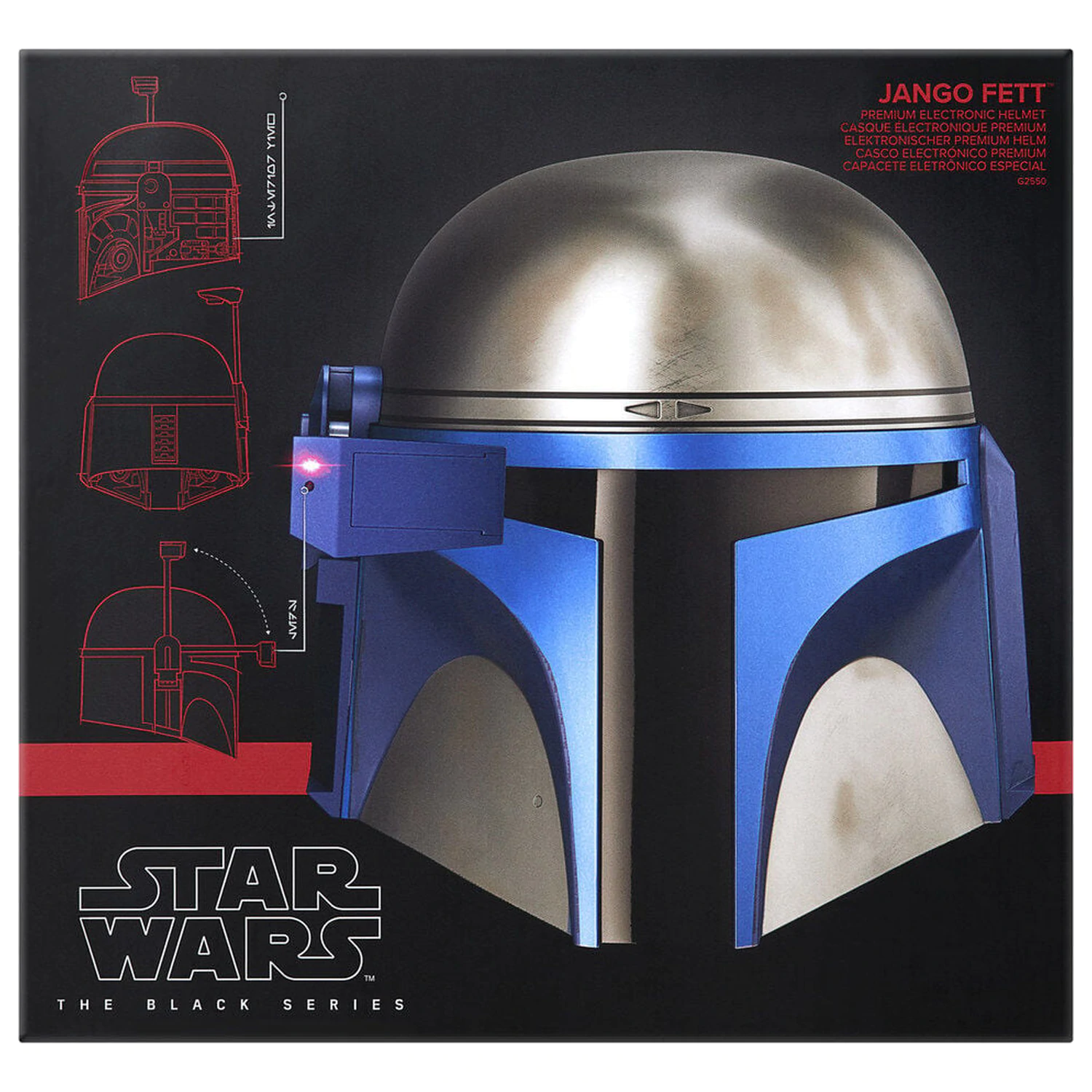 Star Wars The Black Series Premium elektronischer Helm Produktfoto