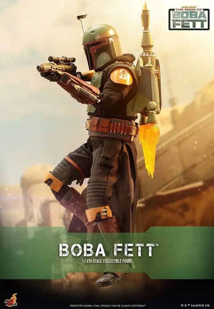 Star Wars: The Book of Boba Fett Actionfigur 1/6 Boba Fett 30 cm Produktfoto