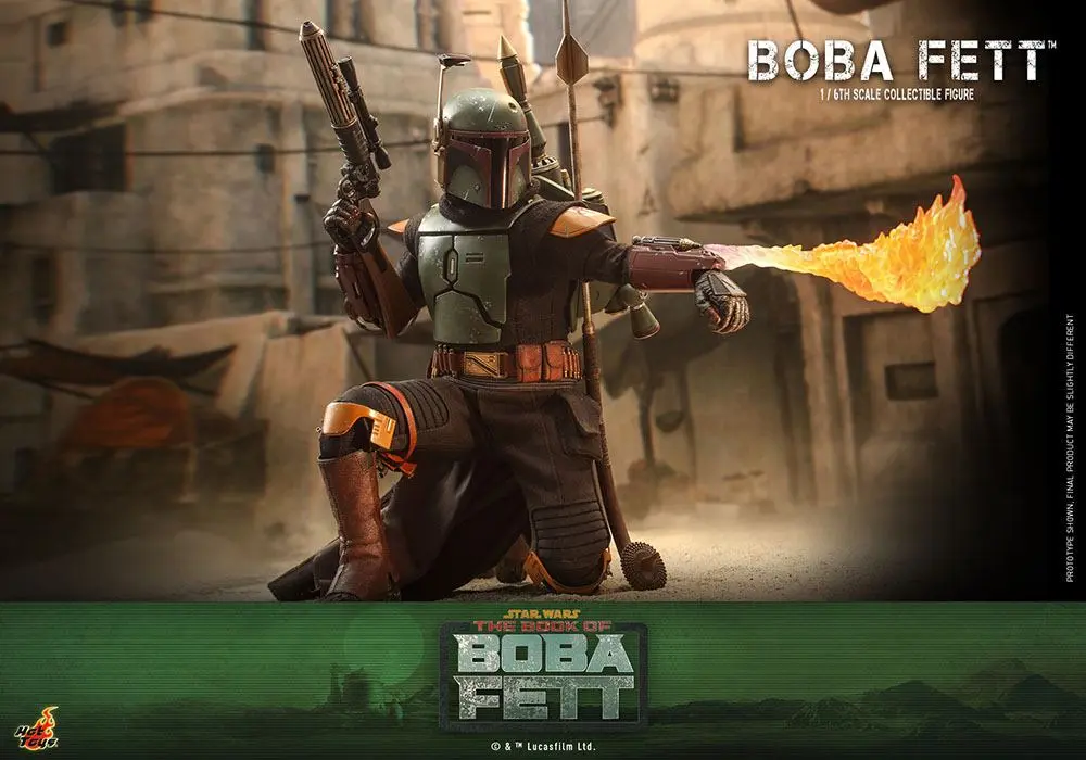 Star Wars: The Book of Boba Fett Actionfigur 1/6 Boba Fett 30 cm Produktfoto