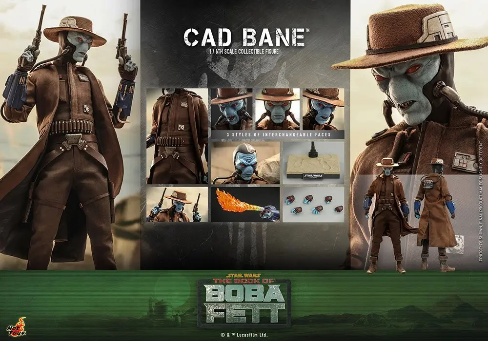 Star Wars: The Book of Boba Fett Actionfigur 1/6 Cad Bane (Deluxe Version) 34 cm Produktfoto