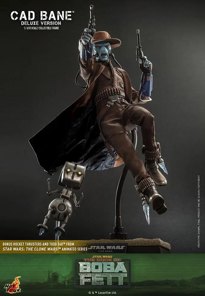 Star Wars: The Book of Boba Fett Actionfigur 1/6 Cad Bane (Deluxe Version) 34 cm Produktfoto