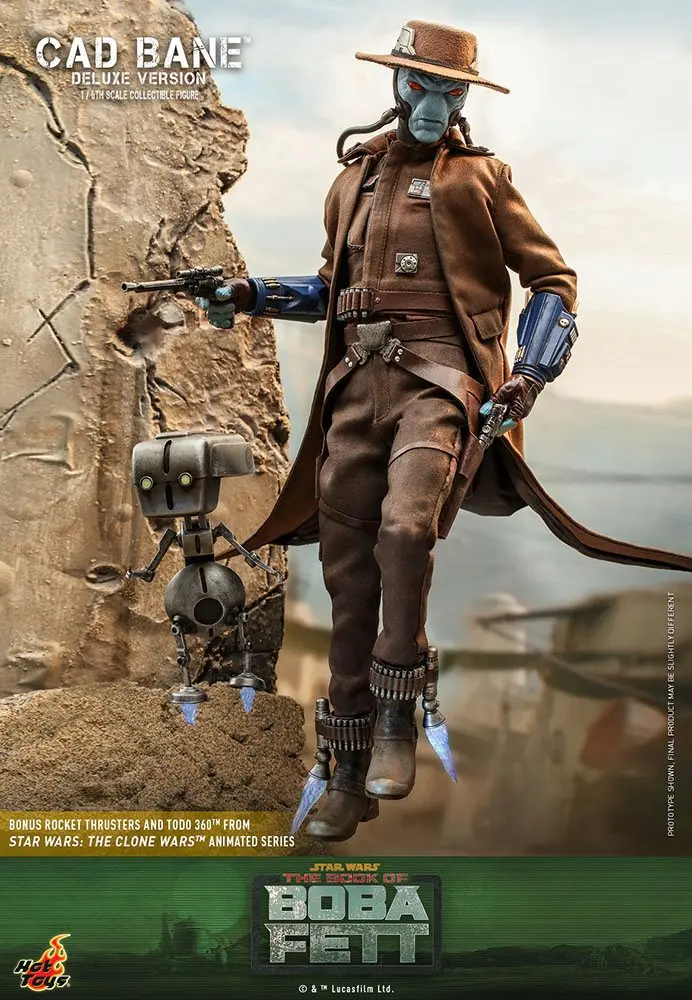 Star Wars: The Book of Boba Fett Actionfigur 1/6 Cad Bane (Deluxe Version) 34 cm Produktfoto