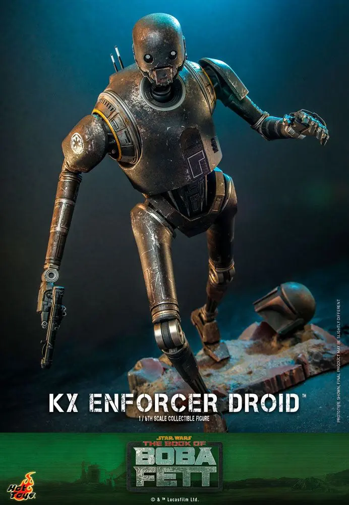 Star Wars: The Book of Boba Fett Action Figur 1/6 KX Enforcer Droid 36 cm termékfotó