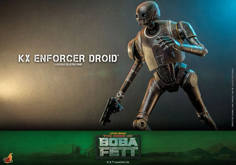 Star Wars: The Book of Boba Fett Action Figur 1/6 KX Enforcer Droid 36 cm termékfotó