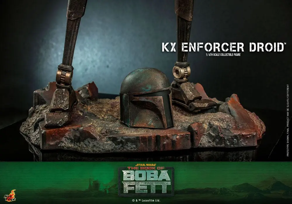 Star Wars: The Book of Boba Fett Action Figur 1/6 KX Enforcer Droid 36 cm termékfotó