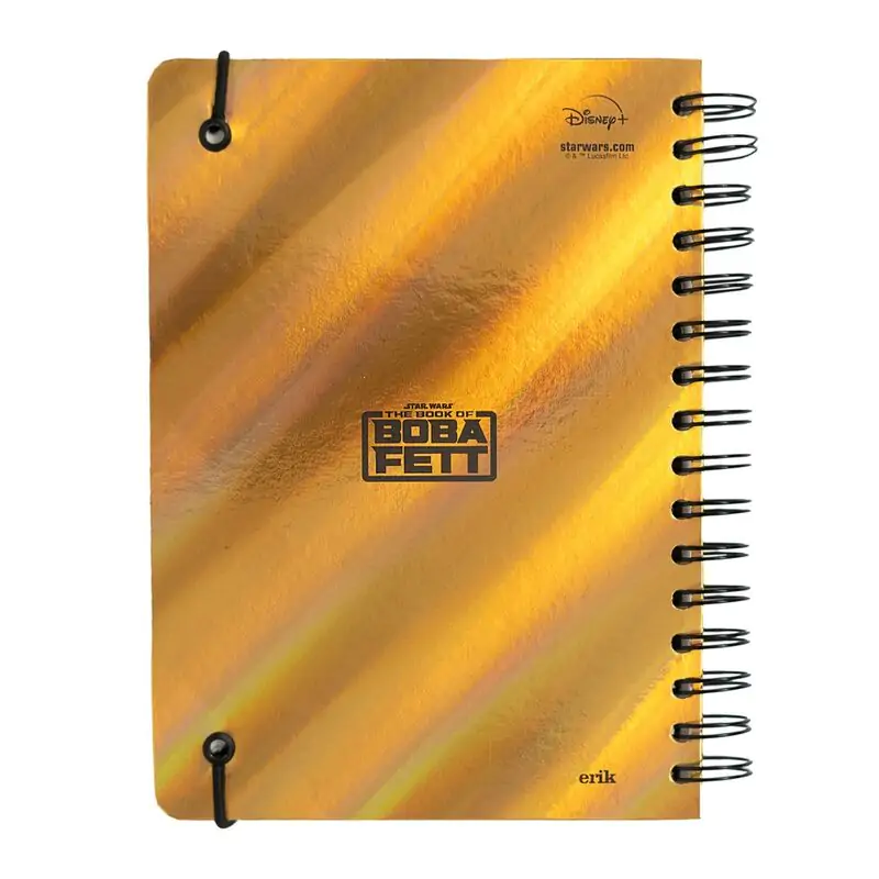 Star Wars The Book of Boba Fett A5 Notizbuch Produktfoto