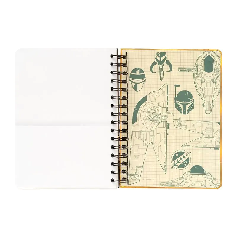 Star Wars The Book of Boba Fett A5 Notizbuch Produktfoto