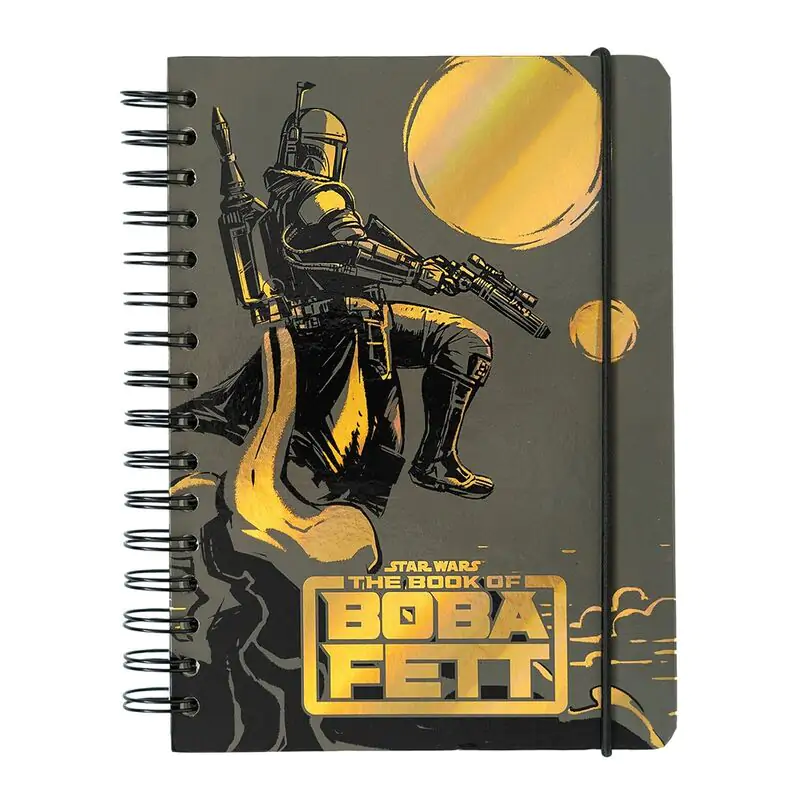 Star Wars The Book of Boba Fett A5 Notizbuch Produktfoto