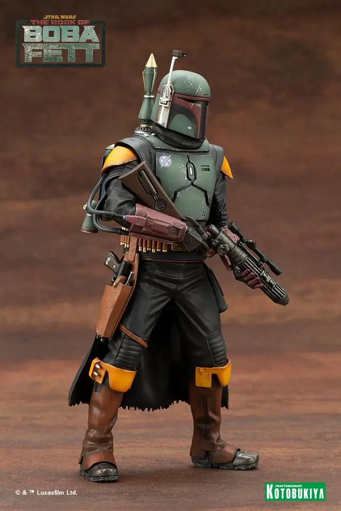 Star Wars: The Book of Boba Fett ARTFX+ Statue 1/10 Boba Fett 18 cm termékfotó