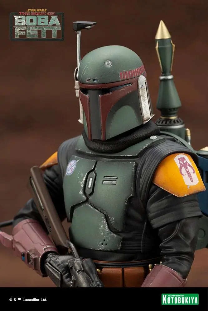 Star Wars: The Book of Boba Fett ARTFX+ Statue 1/10 Boba Fett 18 cm termékfotó