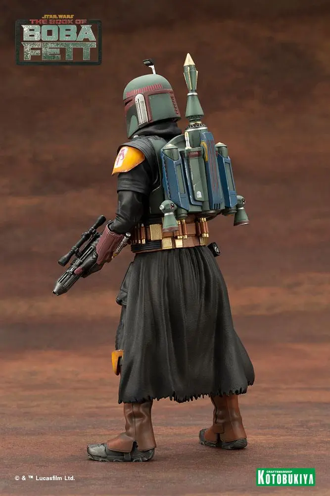 Star Wars: The Book of Boba Fett ARTFX+ Statue 1/10 Boba Fett 18 cm termékfotó