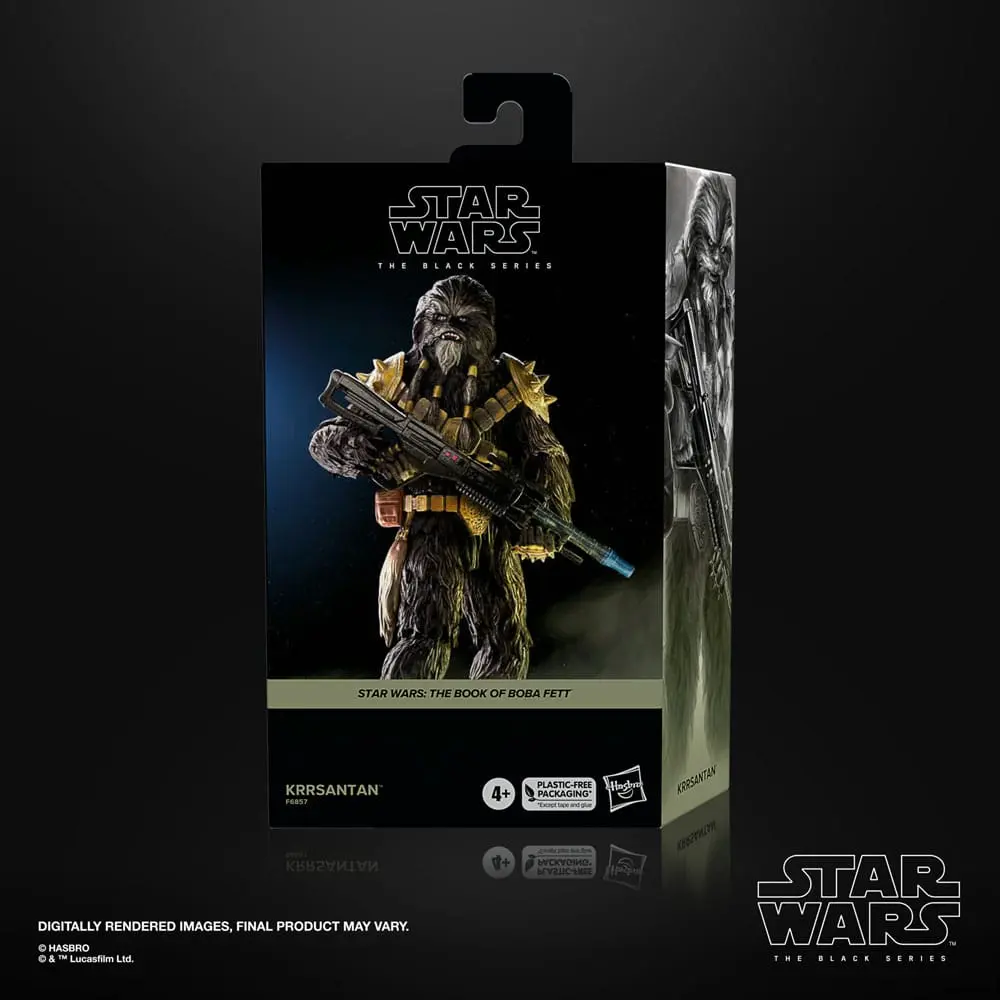 Star Wars: The Book of Boba Fett Black Series Deluxe Actionfigur Krrsantan 15 cm termékfotó