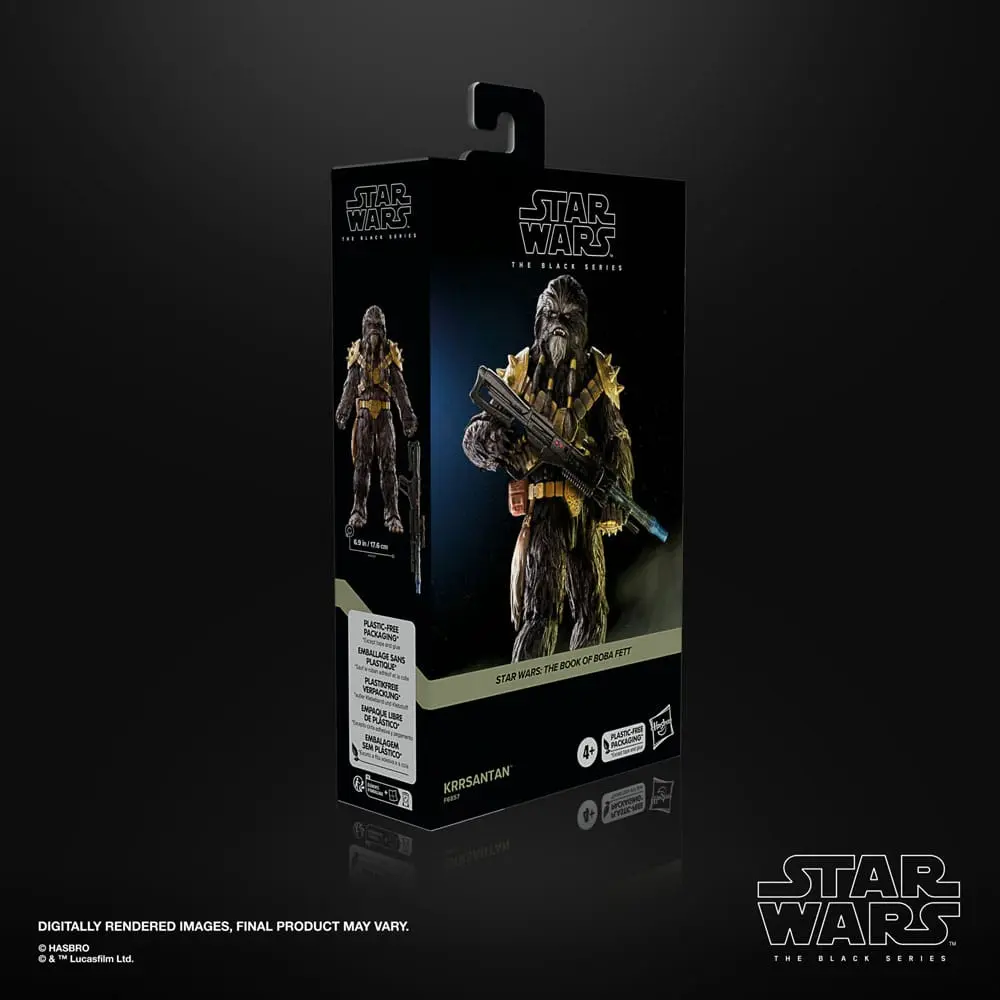 Star Wars: The Book of Boba Fett Black Series Deluxe Actionfigur Krrsantan 15 cm termékfotó