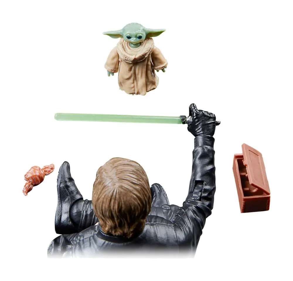 Star Wars: The Book of Boba Fett Black Series Actionfiguren 2er-Pack Luke Skywalker & Grogu 15 cm termékfotó