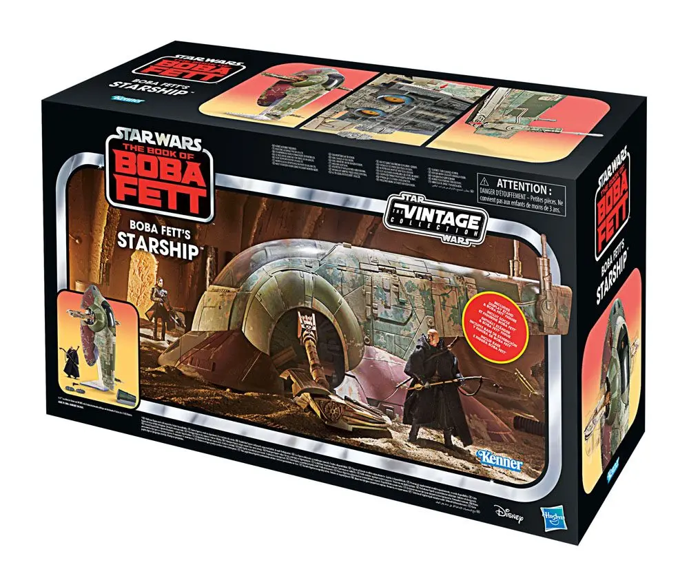 Star Wars: The Book of Boba Fett The Vintage Collection Fahrzeug Boba Fett's Starship Produktfoto