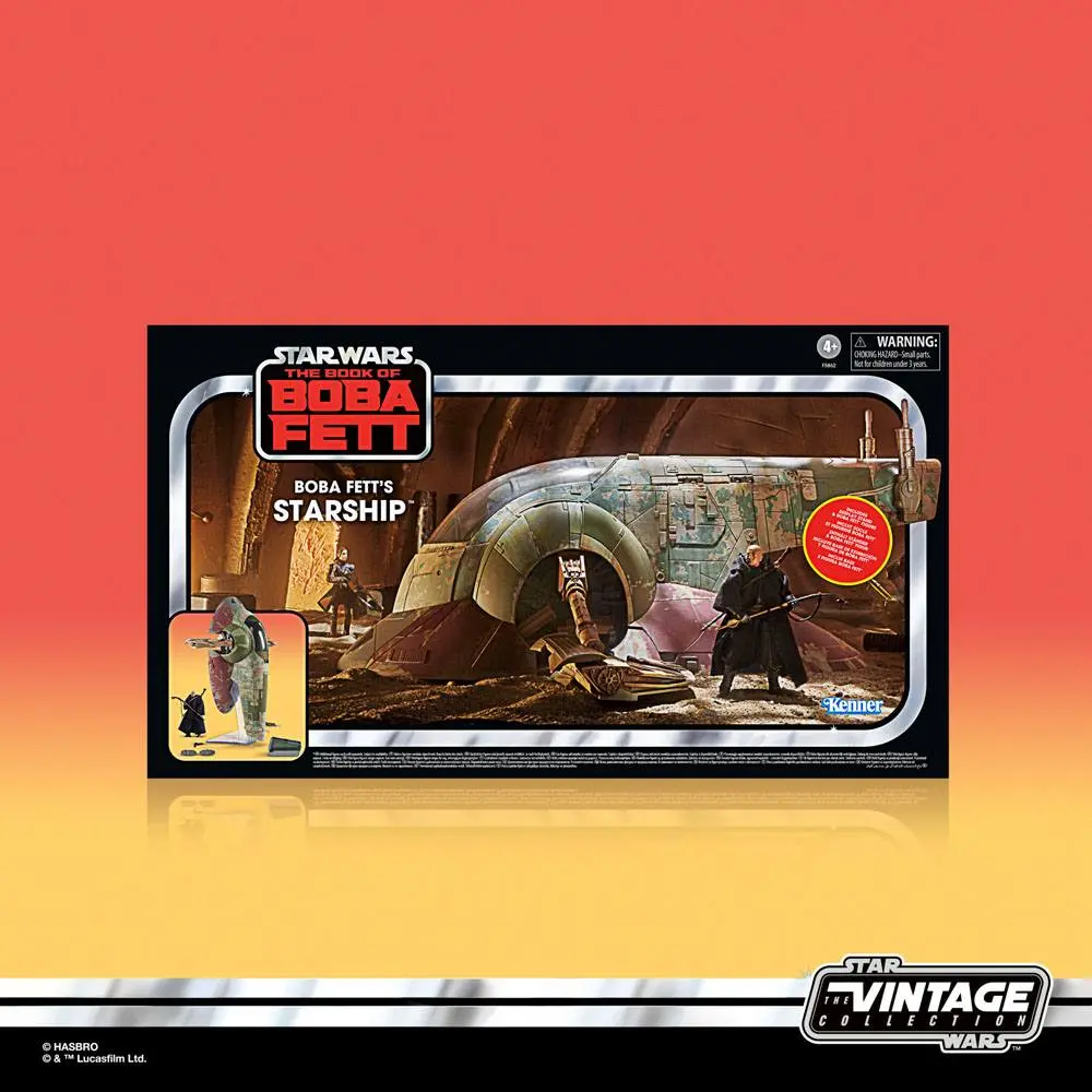 Star Wars: The Book of Boba Fett The Vintage Collection Fahrzeug Boba Fett's Starship Produktfoto