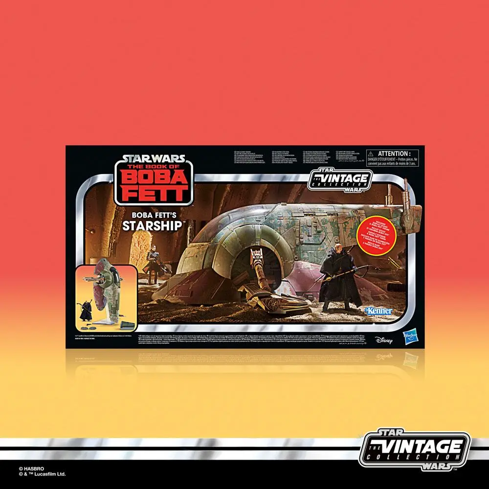 Star Wars: The Book of Boba Fett The Vintage Collection Fahrzeug Boba Fett's Starship Produktfoto
