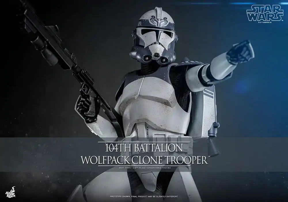 Star Wars The Clone Wars Actionfigur 1/6 104th Battalion Wolfpack Clone Trooper 30 cm Produktfoto