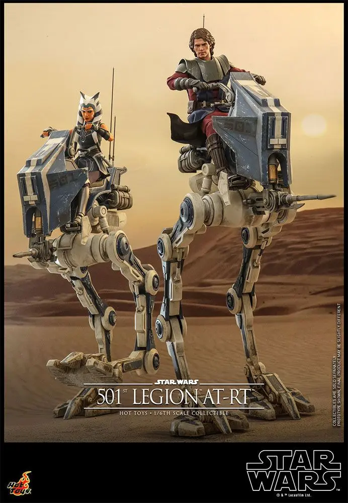 Star Wars The Clone Wars Actionfigur 1/6 501st Legion AT-RT 64 cm Produktfoto