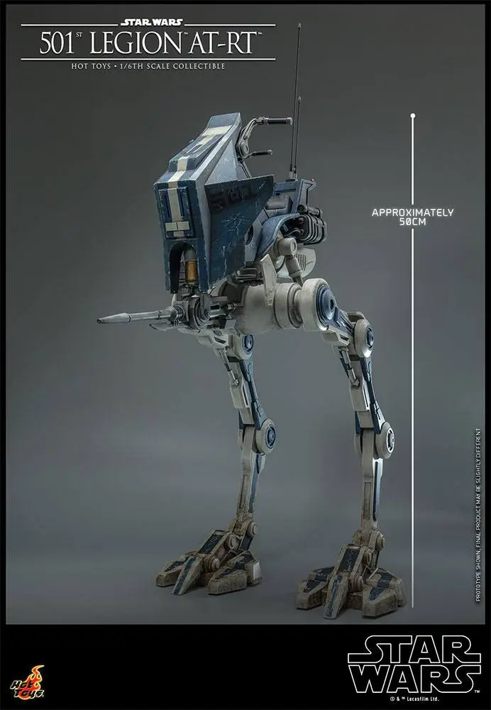 Star Wars The Clone Wars Actionfigur 1/6 501st Legion AT-RT 64 cm Produktfoto