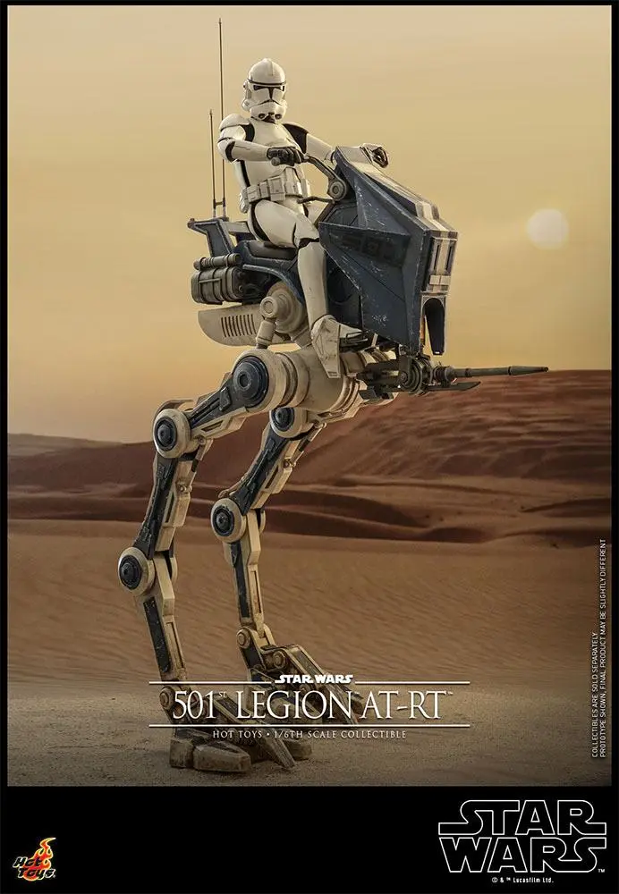 Star Wars The Clone Wars Actionfigur 1/6 501st Legion AT-RT 64 cm Produktfoto