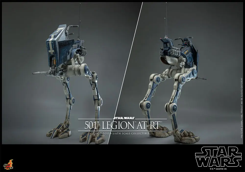 Star Wars The Clone Wars Actionfigur 1/6 501st Legion AT-RT 64 cm Produktfoto