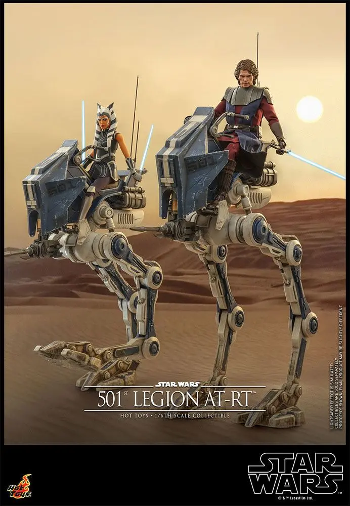 Star Wars The Clone Wars Actionfigur 1/6 501st Legion AT-RT 64 cm Produktfoto