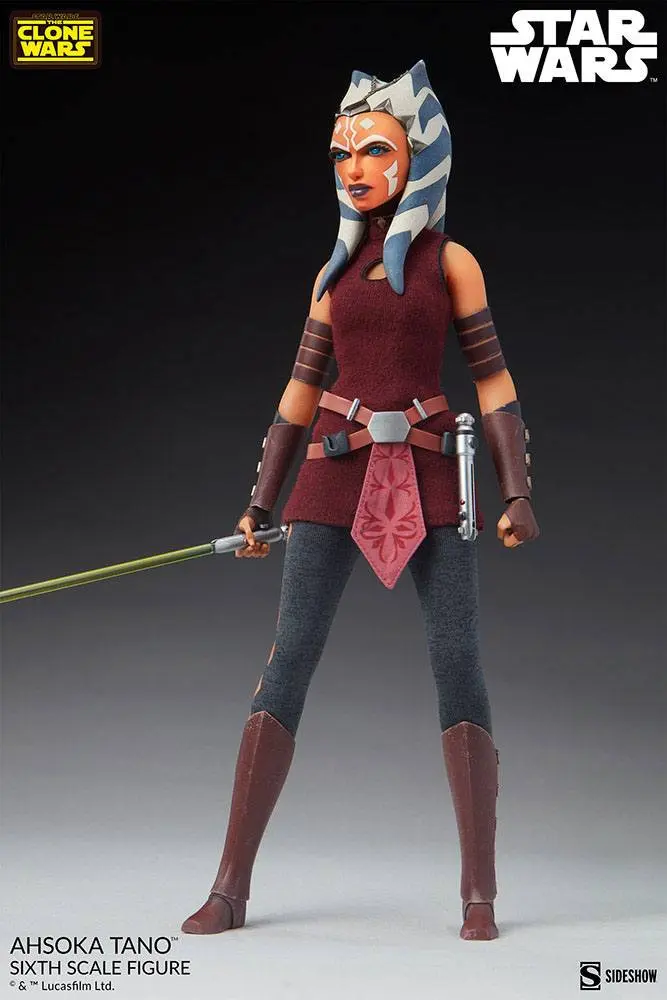 Star Wars The Clone Wars Action Figur 1/6 Ahsoka Tano 27 cm termékfotó