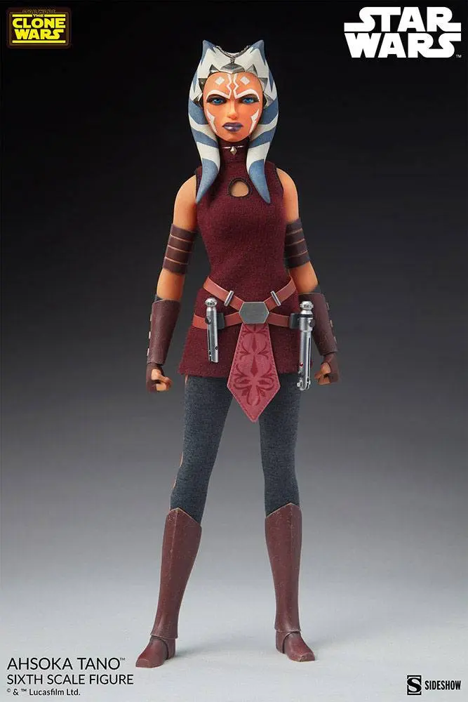 Star Wars The Clone Wars Action Figur 1/6 Ahsoka Tano 27 cm termékfotó