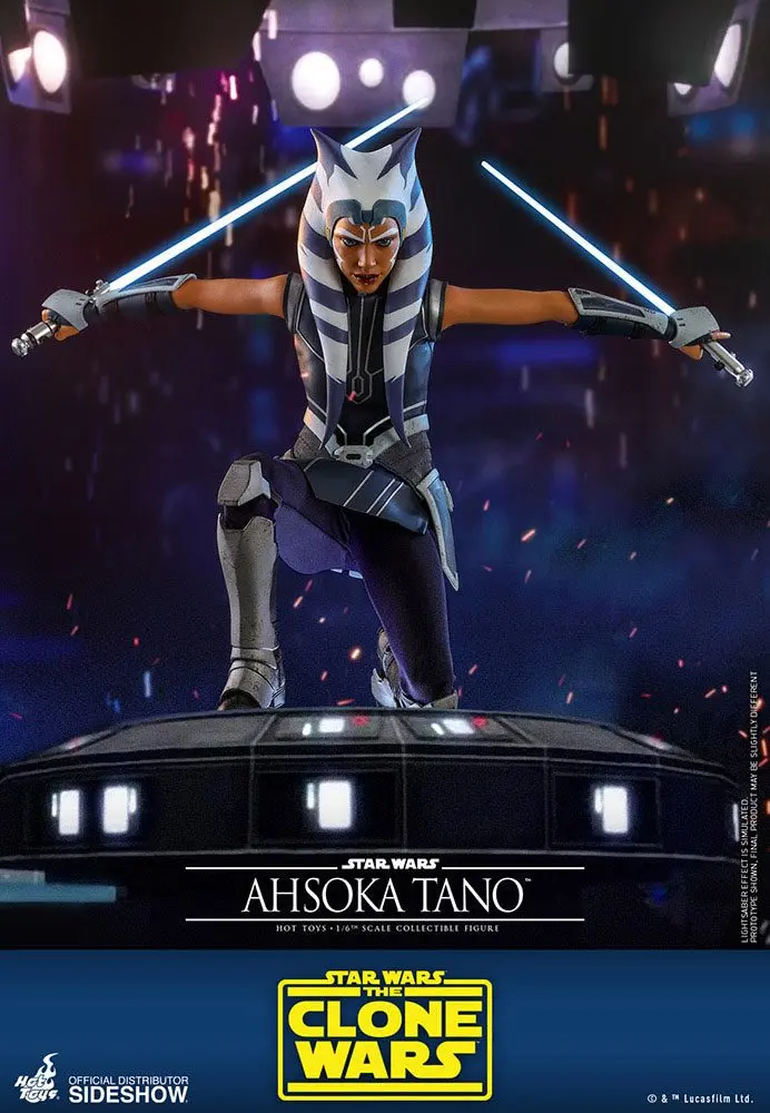 Star Wars The Clone Wars Actionfigur 1/6 Ahsoka Tano 29 cm Produktfoto
