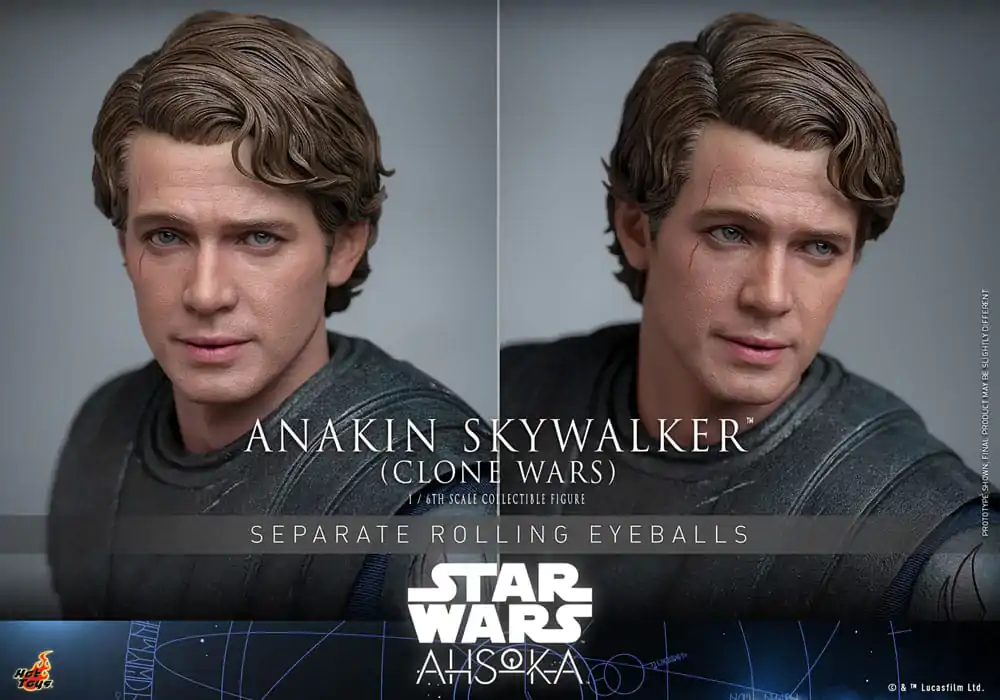 Star Wars: The Clone Wars Actionfigur 1/6 Anakin Skywalker 31 cm Produktfoto