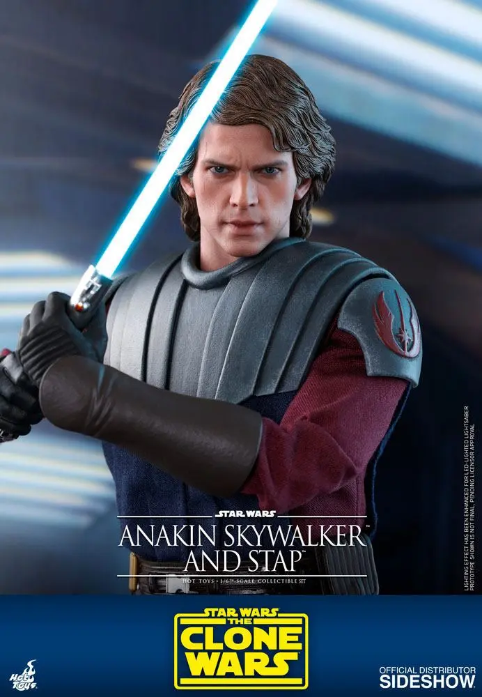 Star Wars The Clone Wars Actionfigur 1/6 Anakin Skywalker & STAP 31 cm Produktfoto