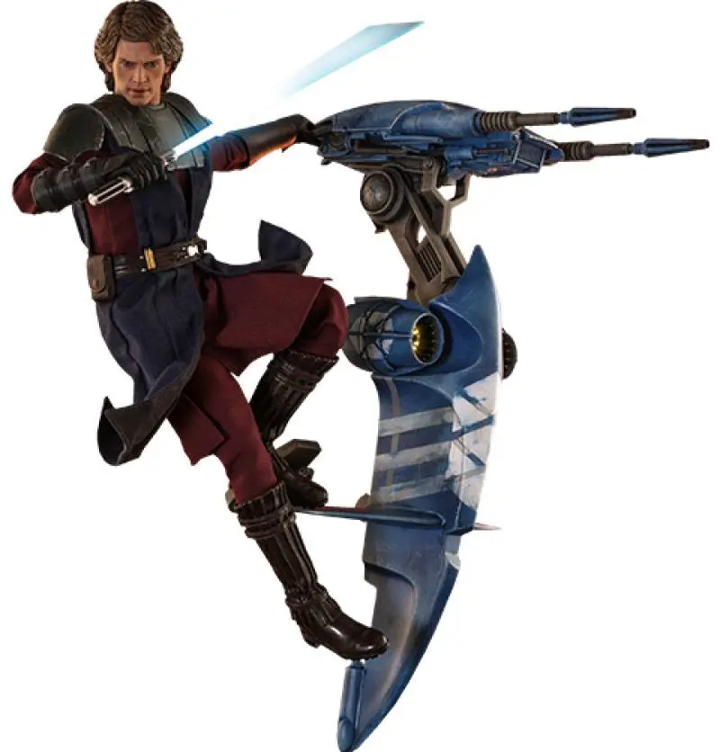 Star Wars The Clone Wars Actionfigur 1/6 Anakin Skywalker & STAP 31 cm Produktfoto