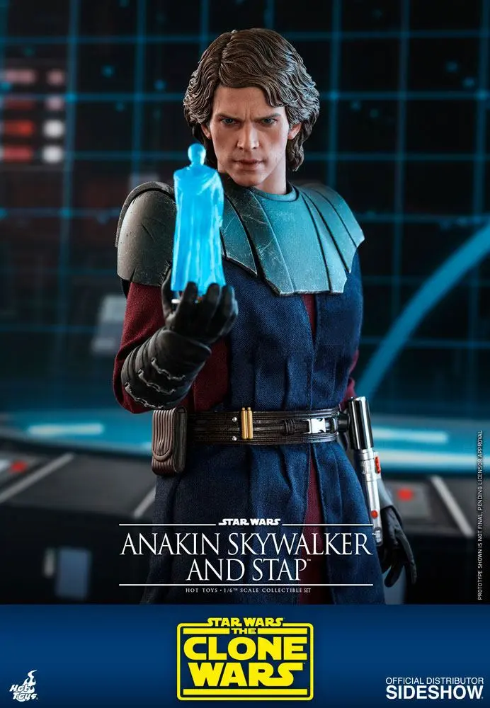 Star Wars The Clone Wars Actionfigur 1/6 Anakin Skywalker & STAP 31 cm Produktfoto