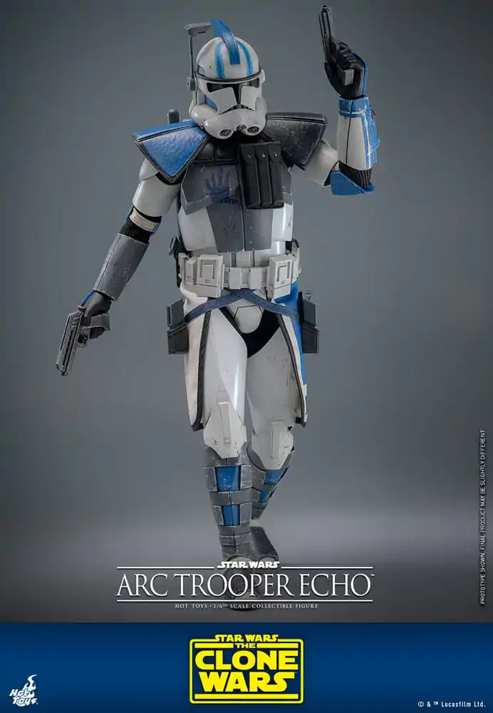 Star Wars: The Clone Wars Actionfigur 1/6 Arc Trooper Echo 30 cm Produktfoto