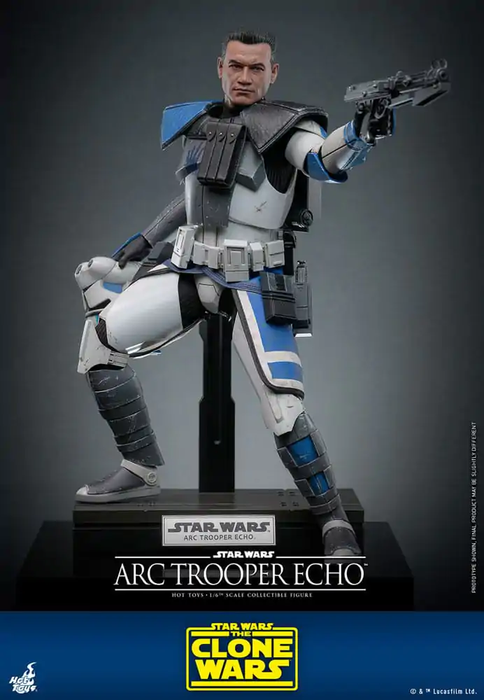 Star Wars: The Clone Wars Actionfigur 1/6 Arc Trooper Echo 30 cm Produktfoto