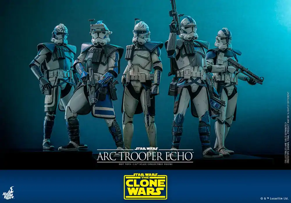 Star Wars: The Clone Wars Actionfigur 1/6 Arc Trooper Echo 30 cm Produktfoto