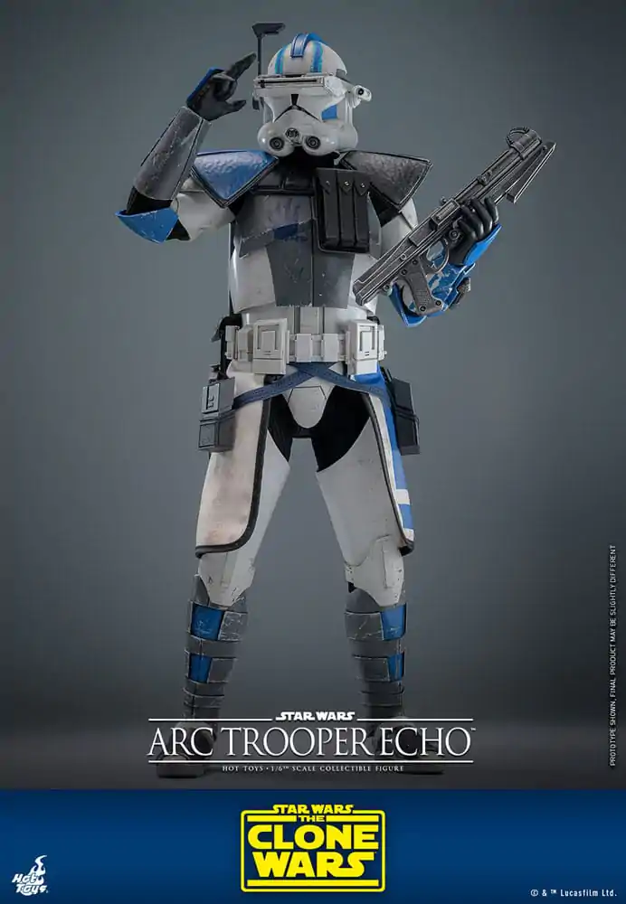 Star Wars: The Clone Wars Actionfigur 1/6 Arc Trooper Echo 30 cm Produktfoto