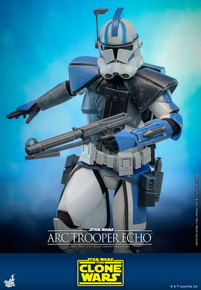 Star Wars: The Clone Wars Actionfigur 1/6 Arc Trooper Echo 30 cm Produktfoto