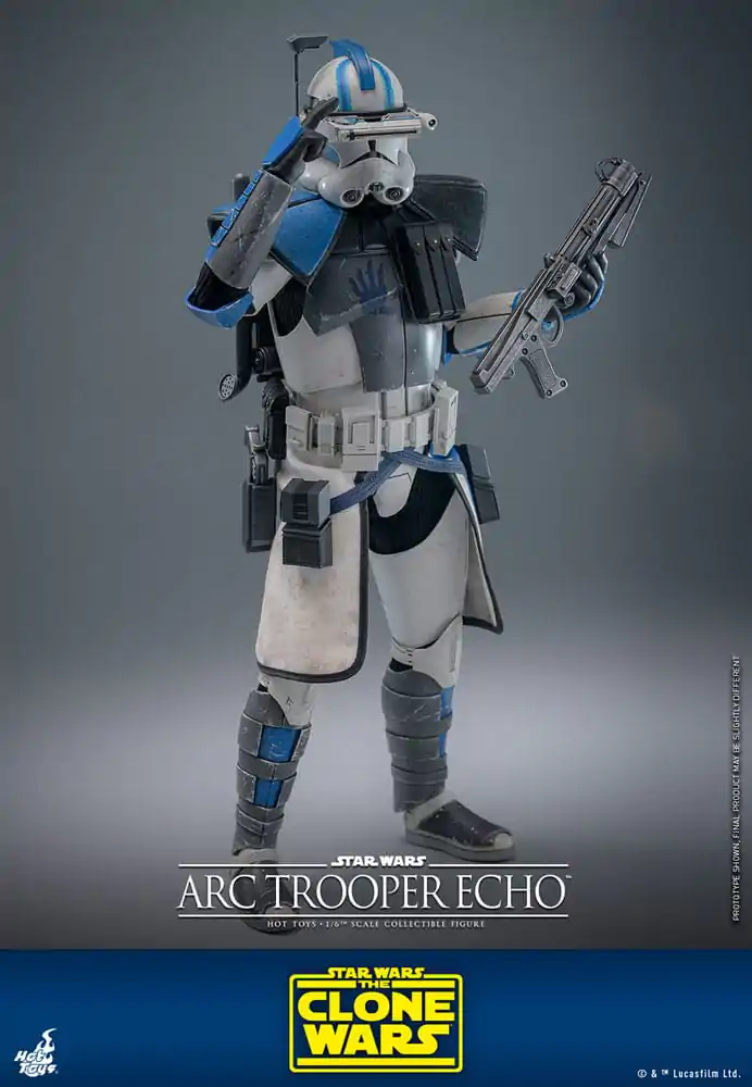 Star Wars: The Clone Wars Actionfigur 1/6 Arc Trooper Echo 30 cm Produktfoto