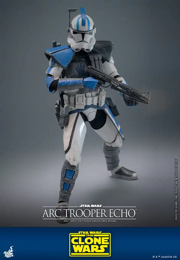 Star Wars: The Clone Wars Actionfigur 1/6 Arc Trooper Echo 30 cm Produktfoto