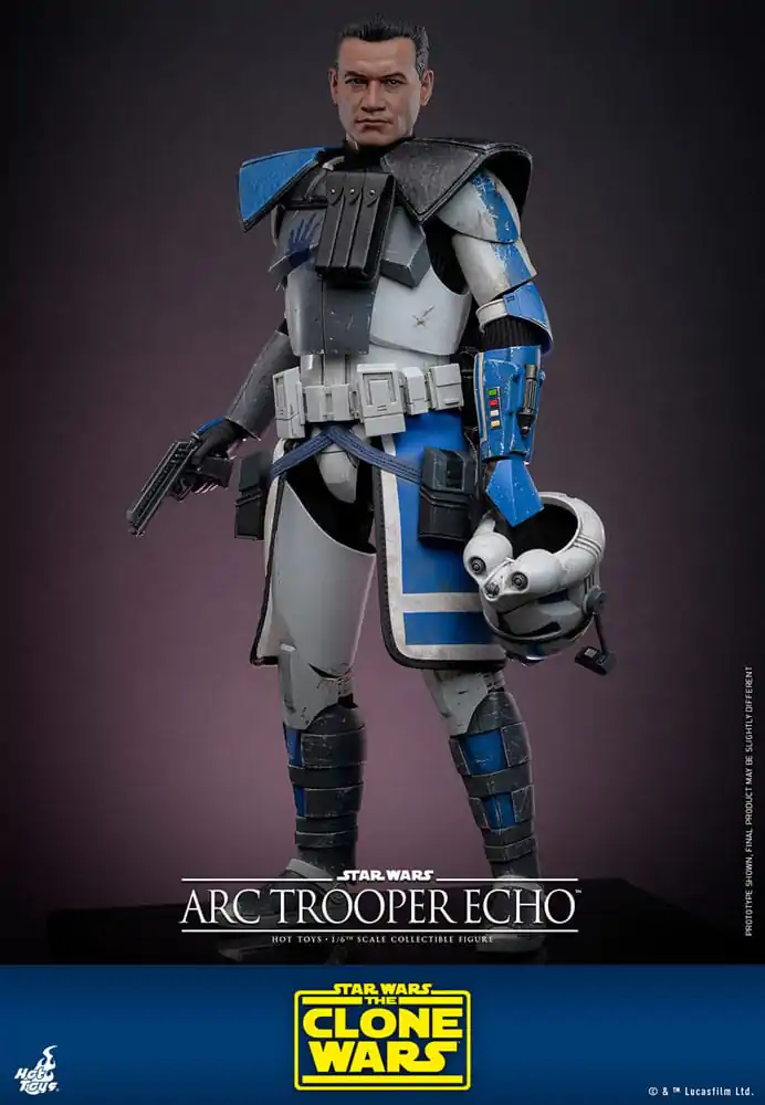 Star Wars: The Clone Wars Actionfigur 1/6 Arc Trooper Echo 30 cm Produktfoto