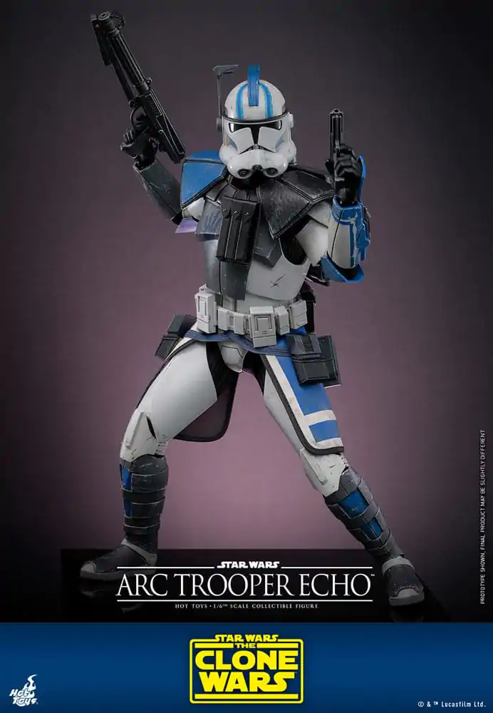 Star Wars: The Clone Wars Actionfigur 1/6 Arc Trooper Echo 30 cm Produktfoto