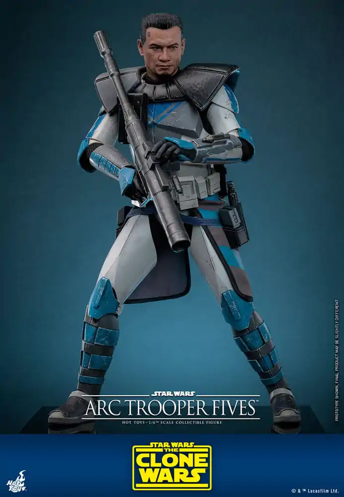 Star Wars: The Clone Wars Actionfigur 1/6 Arc Trooper Fives 30 cm Produktfoto