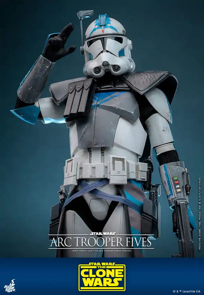 Star Wars: The Clone Wars Actionfigur 1/6 Arc Trooper Fives 30 cm Produktfoto