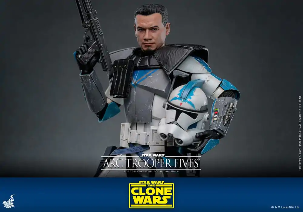 Star Wars: The Clone Wars Actionfigur 1/6 Arc Trooper Fives 30 cm Produktfoto