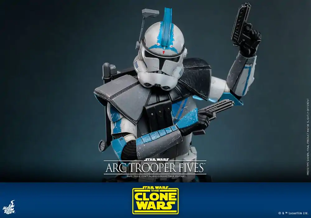 Star Wars: The Clone Wars Actionfigur 1/6 Arc Trooper Fives 30 cm Produktfoto