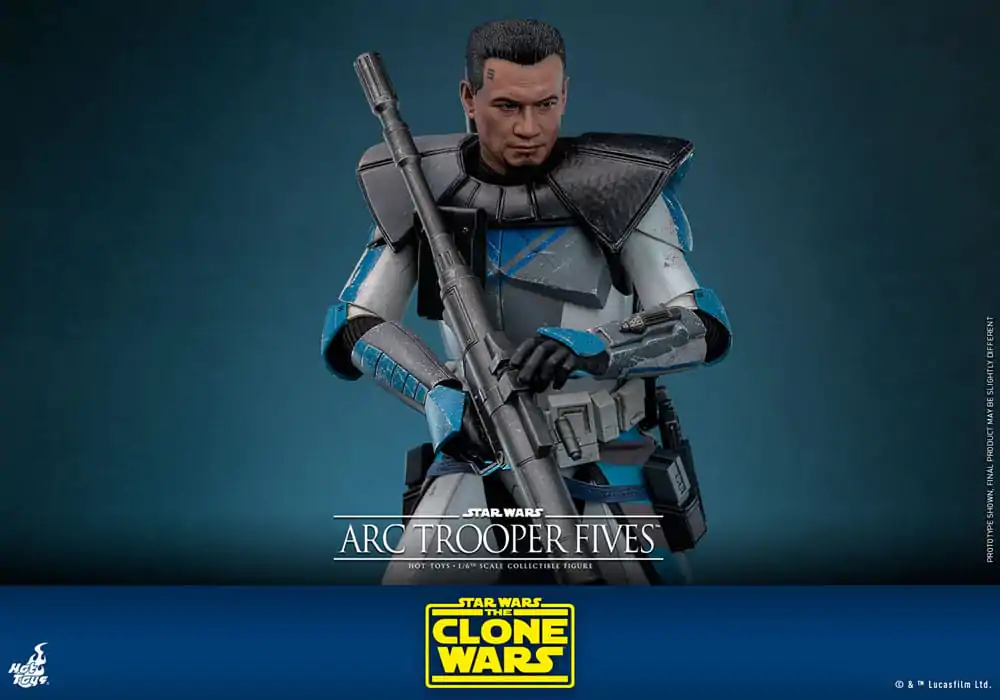 Star Wars: The Clone Wars Actionfigur 1/6 Arc Trooper Fives 30 cm Produktfoto