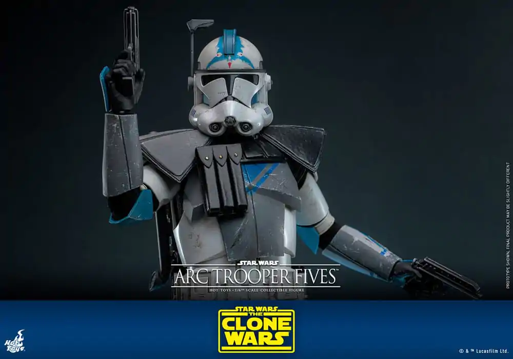 Star Wars: The Clone Wars Actionfigur 1/6 Arc Trooper Fives 30 cm Produktfoto